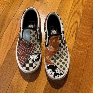 Vans Patchwork Slip-On Shoes